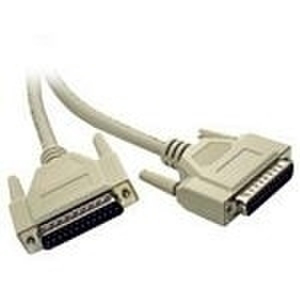 C2G 5m IEEE-1284 DB25 M/M Cable 5m Grey printer cable