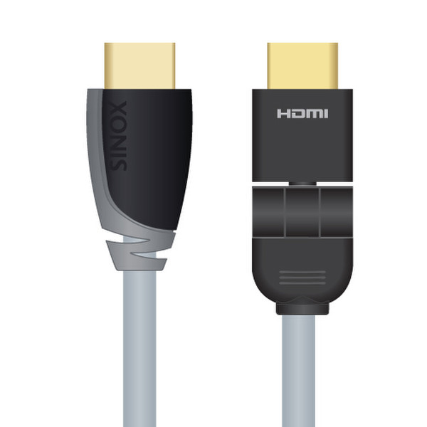Sinox HDMI 360° (m) - HDMI (m), 3.0m