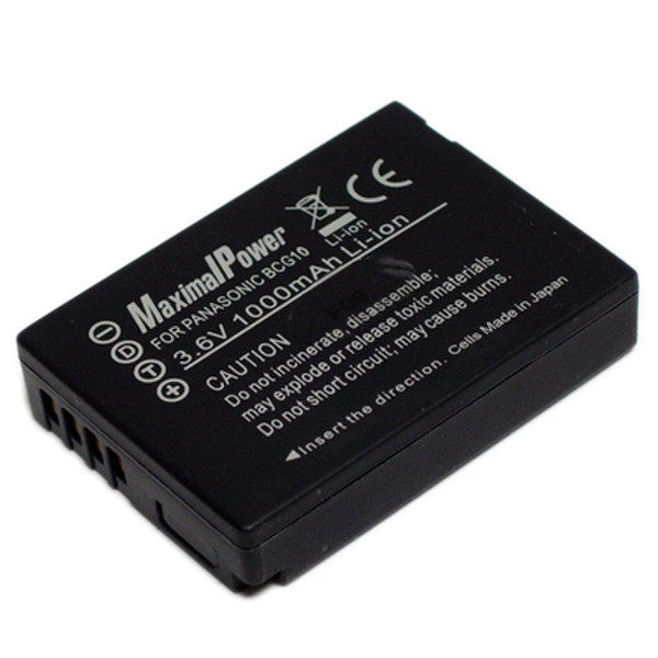MaximalPower DMW-BCG10 Lithium-Ion 1000mAh 3.6V rechargeable battery