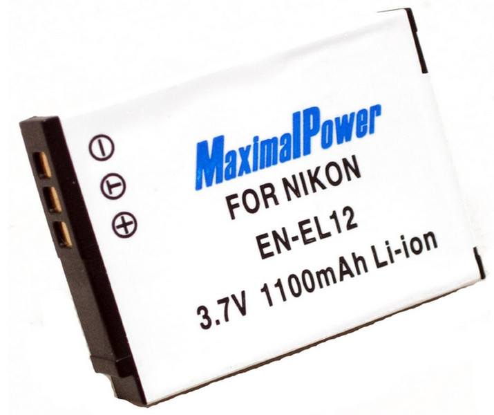 MaximalPower EN-EL12 Lithium-Ion 1100mAh 3.7V rechargeable battery