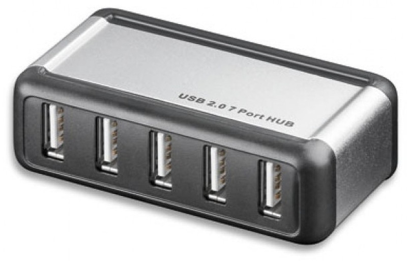 Techly 7 Port USB Hub with Power Supply IUSB2-HUB592