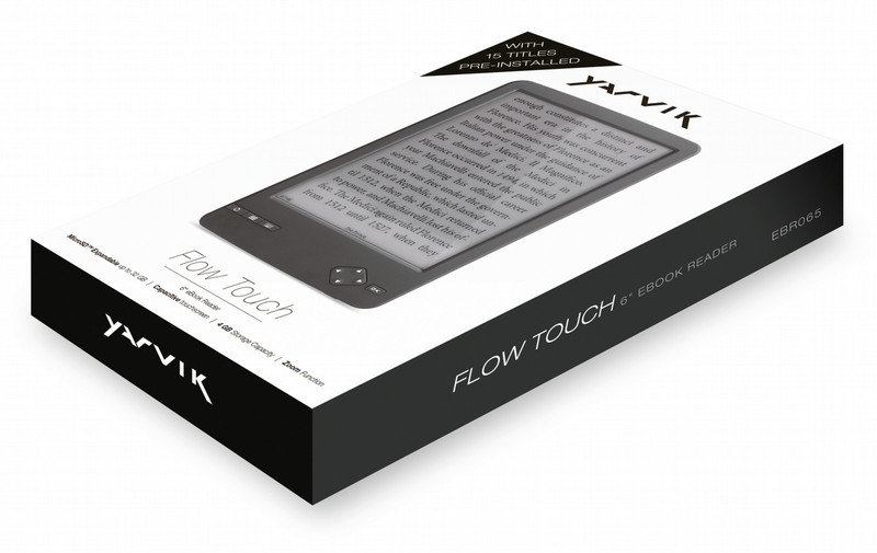 Sweex Yarvik Flow Touch 6" eBook Reader