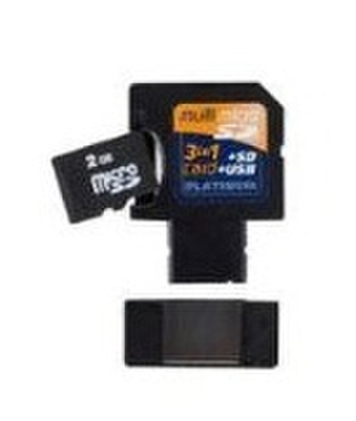 Platinum Multi SDHC 3in1 2048MB 2GB SDHC Speicherkarte