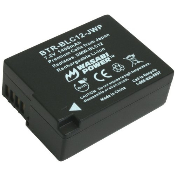 Wasabi Power BTR-BLC12-JWP-002 Lithium-Ion 1400mAh 7.2V rechargeable battery