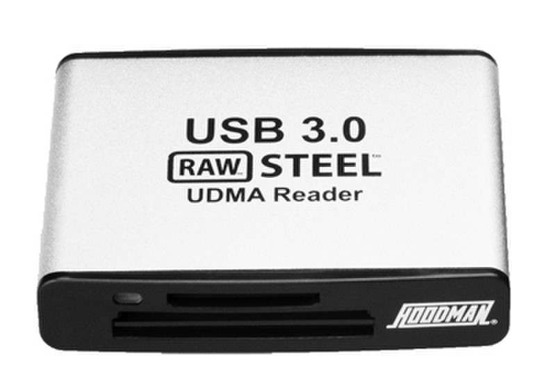 HoodMan RAWUSB3 USB 3.0 Черный, Белый устройство для чтения карт флэш-памяти