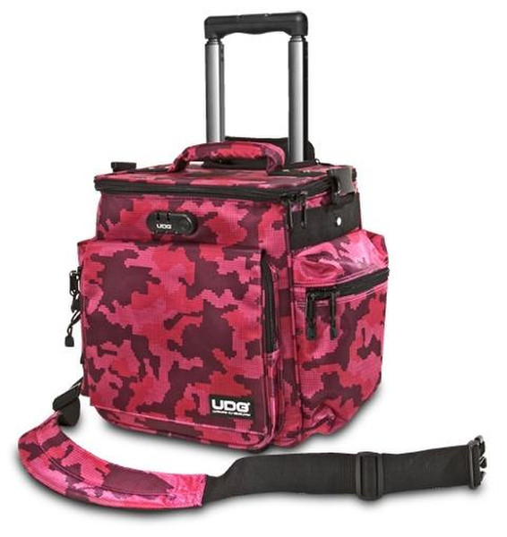 UDG 4500270 Records Trolley case Nylon Camouflage,Pink
