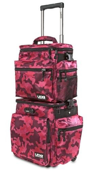 UDG 4500330 Records Trolley case Nylon Camouflage,Pink