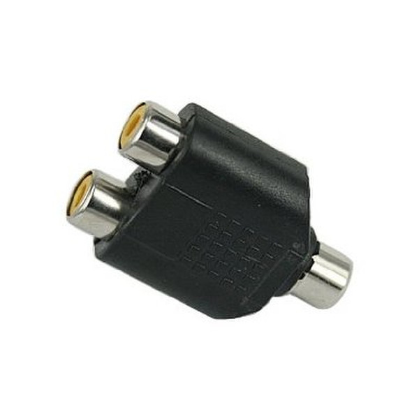 CableWholesale 30S1-01400 2 x RCA 3.5mm Black