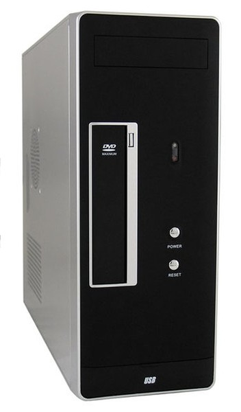 LC-Power 2019MB Micro-Tower 380W Black,Silver computer case