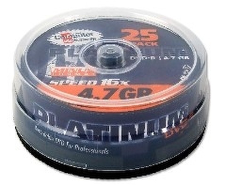Platinum DVD-R 16x 4.7GB 25pcs Spin