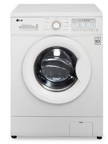 LG F14B9QDA freestanding Front-load 7kg 1400RPM A+++-10% White washing machine