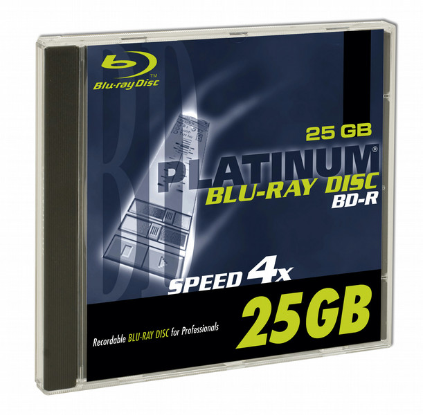 Platinum DVD-Blu-ray 2x 25GB 1pcs Jewel 25GB