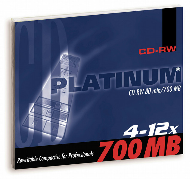 Bestmedia CD-RW 700 MB, 10 Pcs. CD-RW 700MB 10Stück(e)
