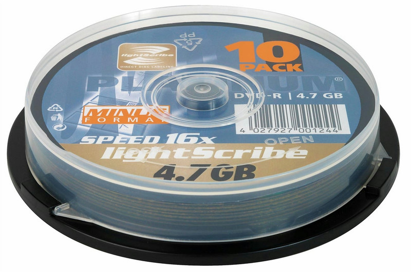 Bestmedia DVD-R 16x 4.7GB 10pcs lightScribe 4.7GB DVD-R 10pc(s)