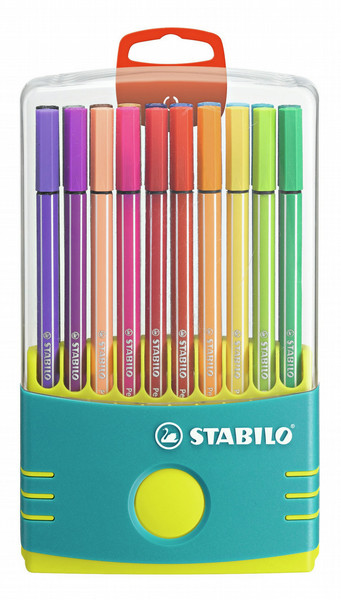 Stabilo ColorParade Pen 68 Средний Разноцветный фломастер