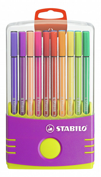 Stabilo ColorParade Pen 68 Средний Разноцветный фломастер