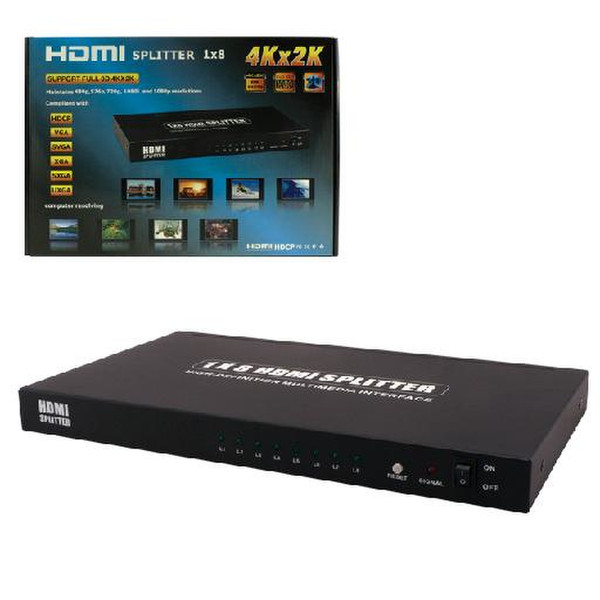 MCL MP-HDMI3D/8 HDMI video splitter