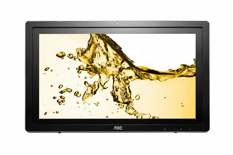 AOC A2272PWH/BK 21.5Zoll 1920 x 1080Pixel Tisch Schwarz, Silber Touchscreen-Monitor