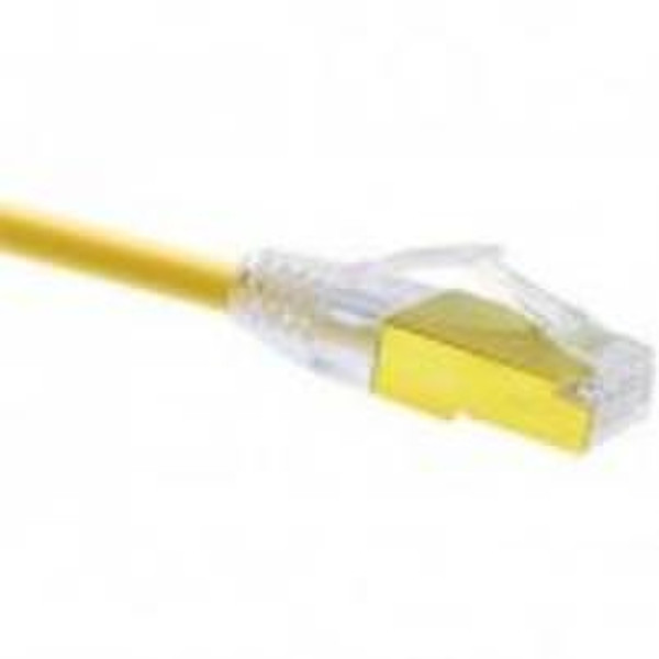 Unirise Clearfit Gold 4.572m Cat6a S/FTP (S-STP) Gelb Netzwerkkabel