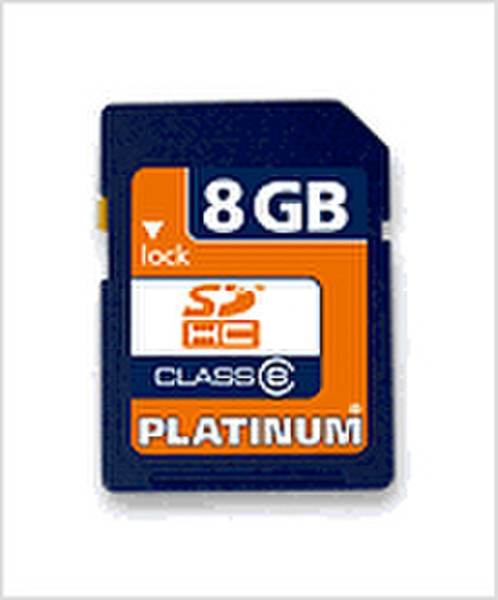 Platinum SDHC 8GB Class 6 USB флеш накопитель
