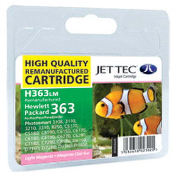Jet Tec HP363LM C8775EE Light magenta ink cartridge