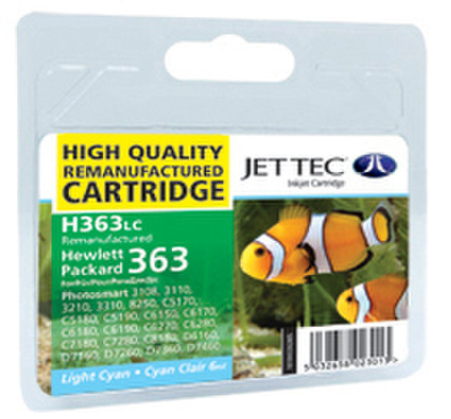 Jet Tec HP363 C8774E light cyan ink cartridge
