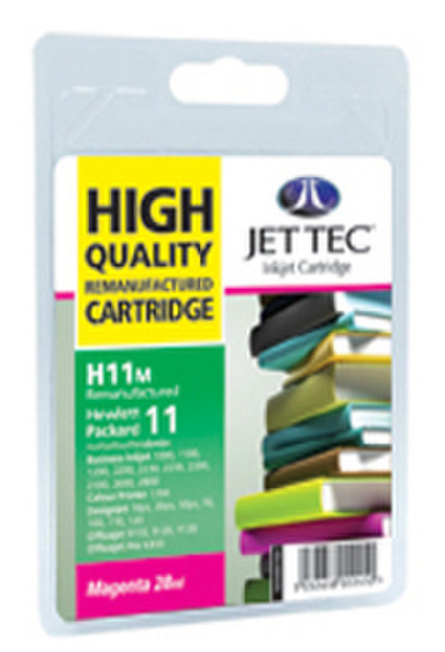Jet Tec HP11 C4837AE magenta ink cartridge