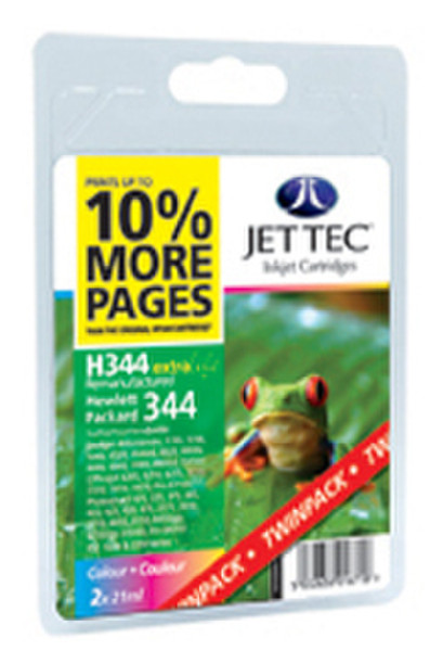 Jet Tec HP 344 C9363EE cyan,magenta,yellow ink cartridge