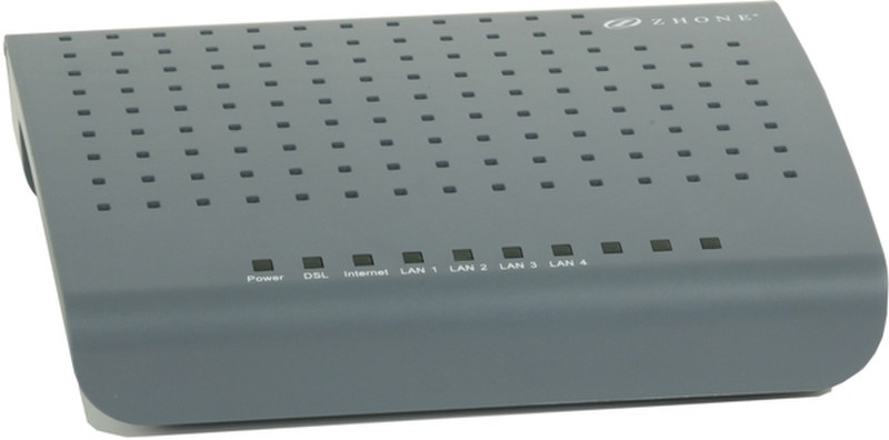Zhone 1512-A1-NA DSL Ethernet LAN Grey router
