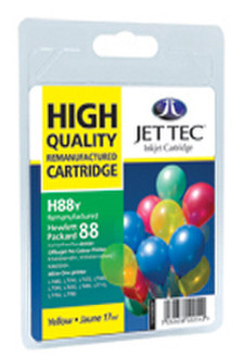 Jet Tec HP88 C9393A yellow ink cartridge