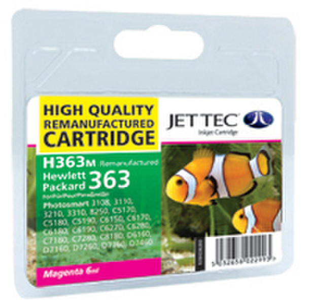 Jet Tec HP363 C8772E magenta ink cartridge