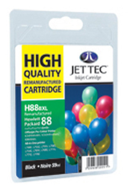 Jet Tec HP88 C9396A Black ink cartridge