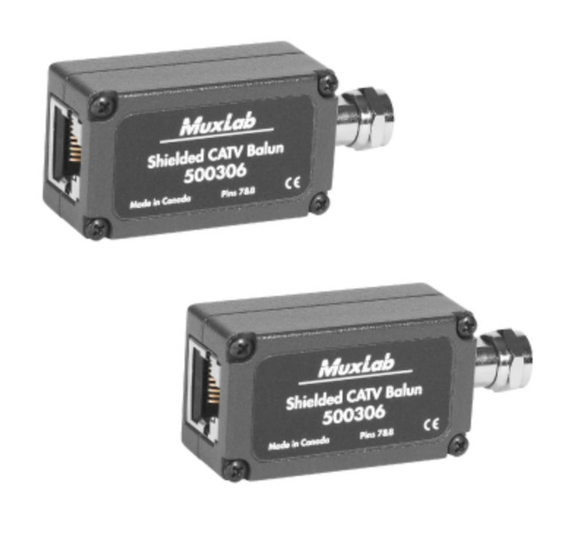 MuxLab 500306-2PK AV transmitter & receiver Audio-/Video-Leistungsverstärker