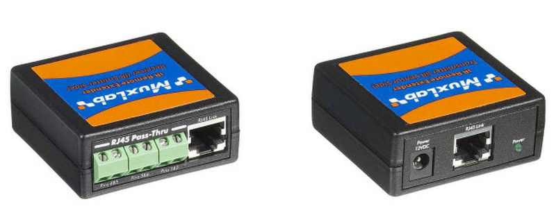 MuxLab 500600 AV transmitter & receiver Черный АВ удлинитель