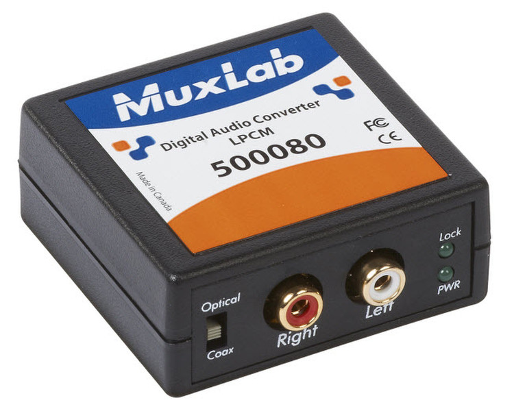 MuxLab 500080 audio converter