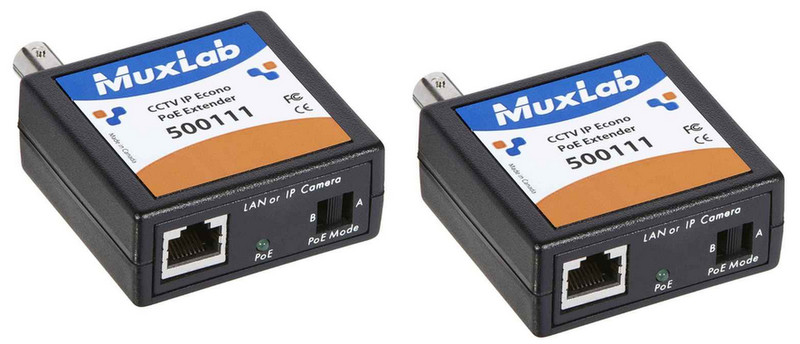 MuxLab 500111-2PK PoE адаптер