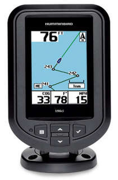 Humminbird PiranhaMax 196ci Персональный Черный GPS трекер