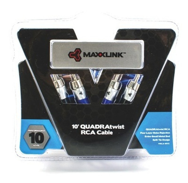 Maxxsonics 10ft. RCA x 4 m/m