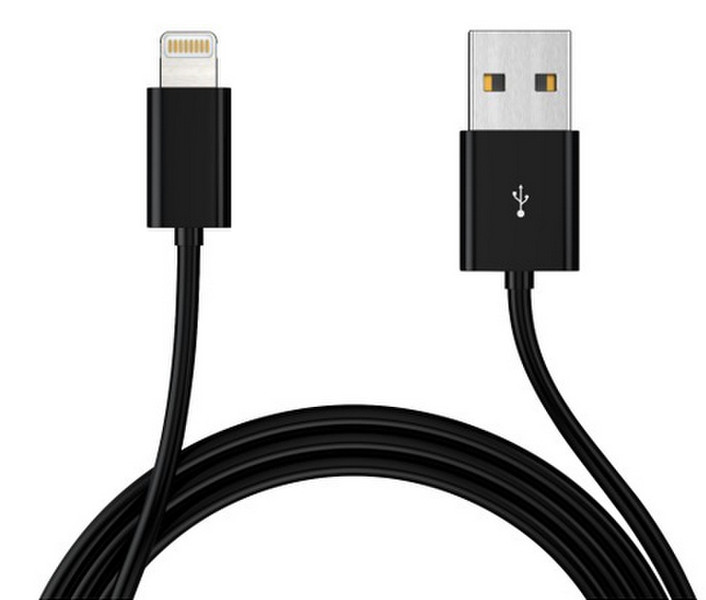 MOTA 6ft. USB2.0 - Apple Lightning m/m 1.82м USB A Lightning Черный