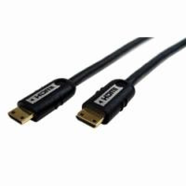 Cables Unlimited Mini-HDMI 1.0m 1m Mini-HDMI Mini-HDMI Black HDMI cable