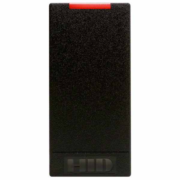 HID Identity multiCLASS SE RP10 Indoor/Outdoor Black smart card reader