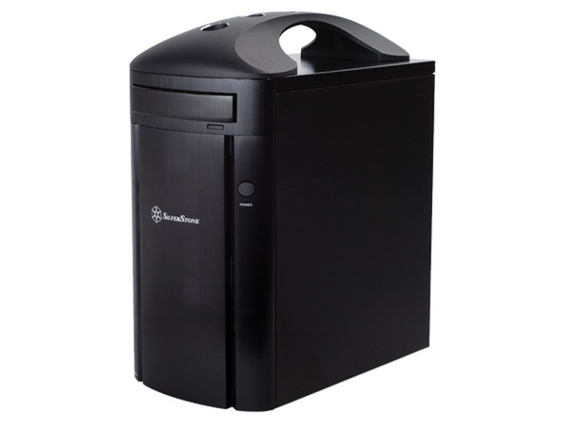 Silverstone SST-SG04B-H Desktop Schwarz Computer-Gehäuse