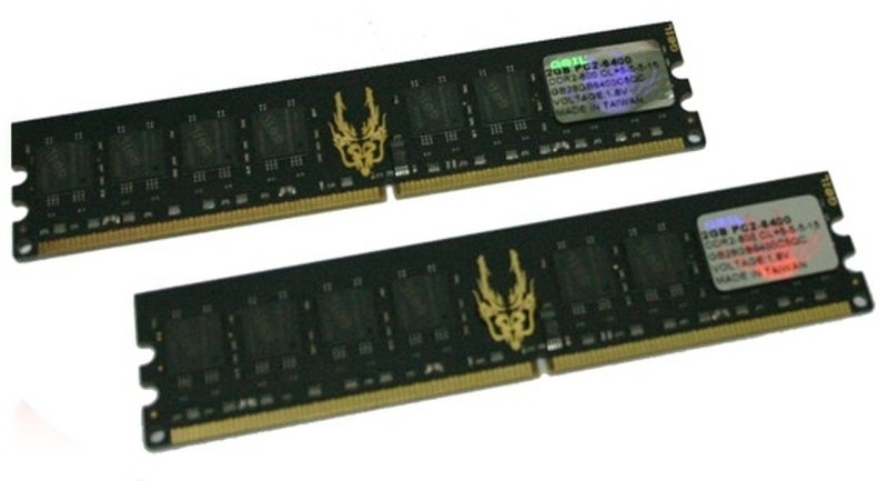 Geil 4GB DDR2 PC2-5300 Dual Channel Kit 4ГБ DDR2 667МГц модуль памяти