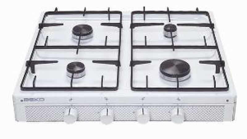 Beko T4BG Настольный Gas hob Белый плита