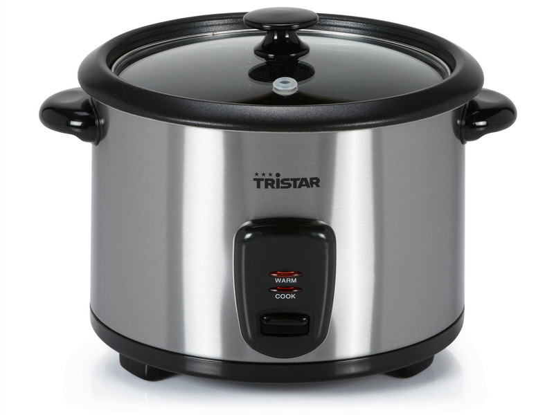 Tristar RK-6112 1.5L 500W Black,Stainless steel rice cooker