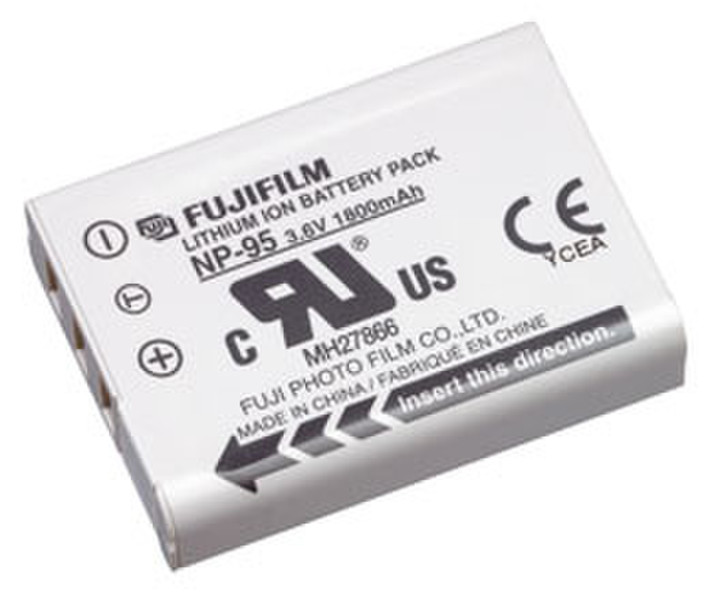 Fujifilm NP-95 Литий-ионная (Li-Ion) 1800мА·ч 3.6В аккумуляторная батарея