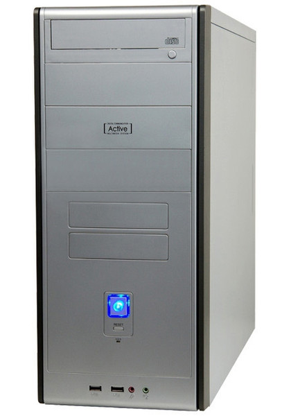 Modecom ACTIVE & PREMIUM 400 Midi-Tower 400W Silver computer case