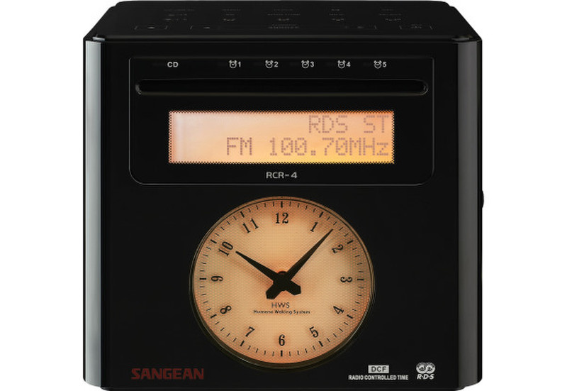 Sangean RCR-4 Цифровой Черный CD радио