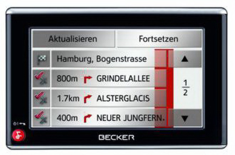 Becker Traffic Assist Z103 Handheld 4.3