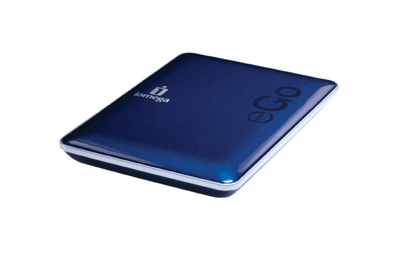 Iomega eGo™ HD 320GB USB 2.0 2.0 320GB Blau Externe Festplatte